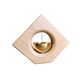 thumbnail image 2 of Campanas de madera para puerta, carillón de viento, timbre decorativo para puerta, timbres únicos para puerta de entrada Marrón claro, 2 of 9