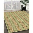 thumbnail image 2 of Ahgly Company Indoor Round Patterned Dark Golden Rod Brown Area Rugs, 8' Round, 2 of 6