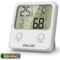 thumbnail image 1 of Termómetro higrómetro digital, higrómetro digital de temperatura interior con monitor de pantalla Temperatura y humedad más grandes para el hogar y la oficina, 1 of 6