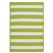 Colonial Mills Stripe It- Bright Lime 4' square
