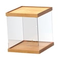 thumbnail image 1 of Caja de almacenamiento de fútbol, ​​estante de almacenamiento de acrílico para fútbol, ​​diseño apilable transparente, caja de escaparate de fútbol po, 1 of 8