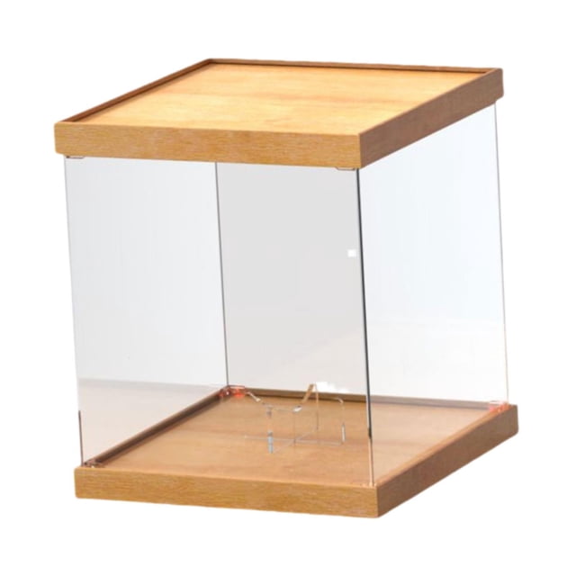 Caja de almacenamiento de fútbol, estante de almacenamiento de acrílico para fútbol, diseño apilable transparente, caja de escaparate de fútbol po