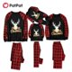 thumbnail image 2 of PatPat Family Matching Pajamas Sets Merry Christmas Letter Antler Print Plaid Splice Pajamas Sets for Family (Flame Resistant), 2 of 4