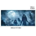 thumbnail image 2 of Halloween Garage Banner for Party Decorations Create Festive Atmosphere with This Stunning Holiday Display, 2 of 3