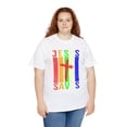 thumbnail image 5 of DJH Apparel | Jesus Saves Christian Unisex Cotton T-shirt, 5 of 7