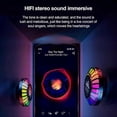 thumbnail image 4 of Bone Conduction Speaker Mini Bluetooth Speaker with RGB Rhythm Light USB Rechargeable Portable Wireless, 4 of 5