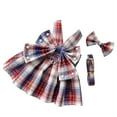 thumbnail image 2 of Cute And Stylish Plaid Print Dog Harness Dress With Bowknot For Small Dogs Perfect For Indoor And Outdoor Use Available In Various Sizes, 2 of 5