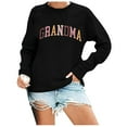 thumbnail image 2 of Women's Sweatshirts 2025 Grandma Sweatshirt Long Sleeve Crewneck Casual Pullover Tops Sweatshirt for Women, 2 of 5