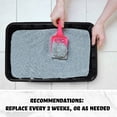 thumbnail image 7 of 30 Pack Disposable Cat Litter Boxes, Plastic Leakproof Litter Trays for Cats, Disposable Travel or Temporary Litters Pan for Kittens and Small Pets, 16.7 x 10.5 x 3.4 Inch(Black), 7 of 7