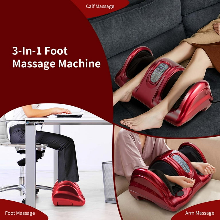Costway Shiatsu Foot Massage Machine for Kneading and Costway Shiatsu Foot Massage Machine for Kneading and