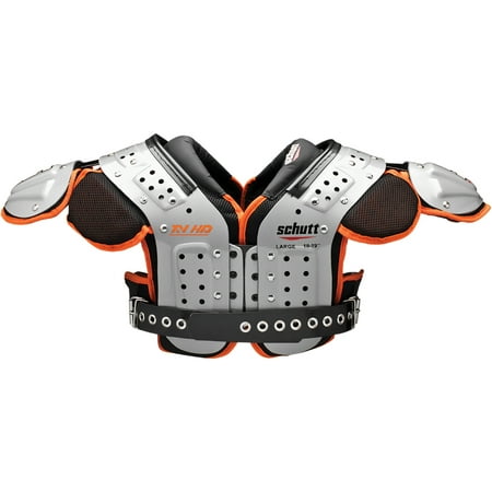 Schutt XV HD Adult Football Shoulder Pads - (Best Football Shoulder Pads For Lineman)