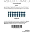 thumbnail image 1 of Aspen Brands RUG6B26 2 x 6 ft. Diamond European Design Rug - Blue & White, 1 of 1