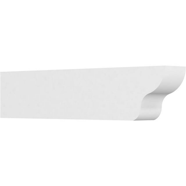 Ekena Millwork RFTP05X08X36GRN 8 x 5 x 36 Po Standard Greensboro Architecture Grade Queue de Chevron PVC