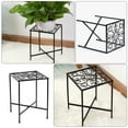 thumbnail image 6 of FUEENIRVA Black Flowerpot Stand Durable Plant Pot Shelf for Home Decoration, 6 of 7