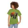 thumbnail image 4 of Unisex Heavy Cotton TShirt Rainbow Drawn Woman 005, 4 of 6