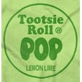 thumbnail image 2 of Lemon Lime Flavored Tootsie Roll Pop Toddler Boy Girl T Shirt Infant Toddler Brisco Brands 5T, 2 of 6