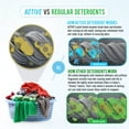 thumbnail image 4 of Active Athletic Wear Detergent, Enzymatic Booster and Sweat Deodorizer, 3 lbs, 4 of 7