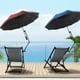 thumbnail image 2 of Sombrilla de playa XLINGZA UPF 50+ con pinza ajustable negra, 2 of 8