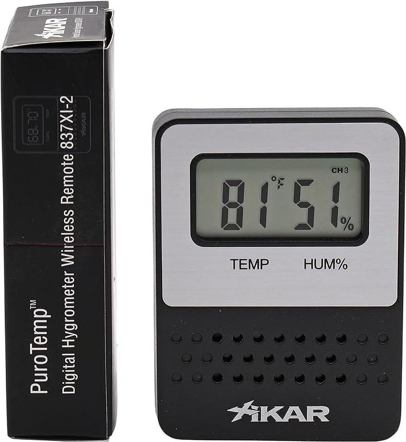Xikar PuroTemp Wireless Hygrometer Remote Sensor