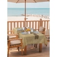 thumbnail image 2 of Outdoor Tablecloth with Umbrella Hole for Patio/Picnic/Party/Camping, Country Windmill Waterproof Table Cloth Rectangle Table Cover Washable, Farmhouse Vintage Rustic Farm Barn (54"x 80"), 2 of 8