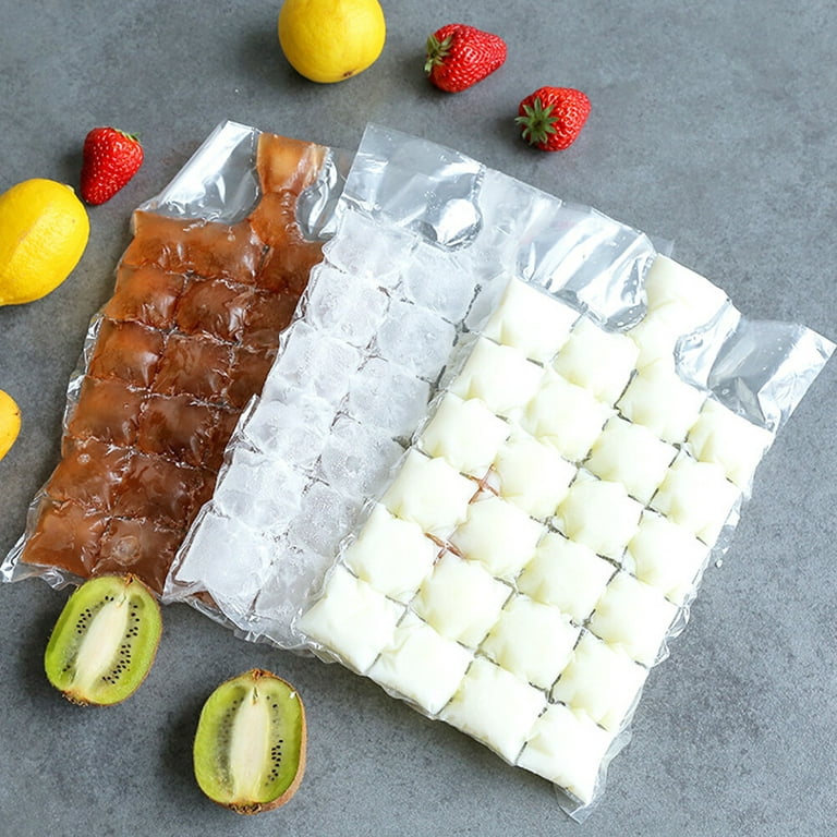  Disposable Ice Cube Bag 42 Pack (1176 Ice Cubes, 42 Bags): Ice  Cube Trays: Home & Kitchen