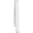 thumbnail image 3 of Ekena Millwork 72"W x 21"H x 1"P (7/12) Pitch Midway Architectural Grade PVC Gable Pediment, 3 of 5