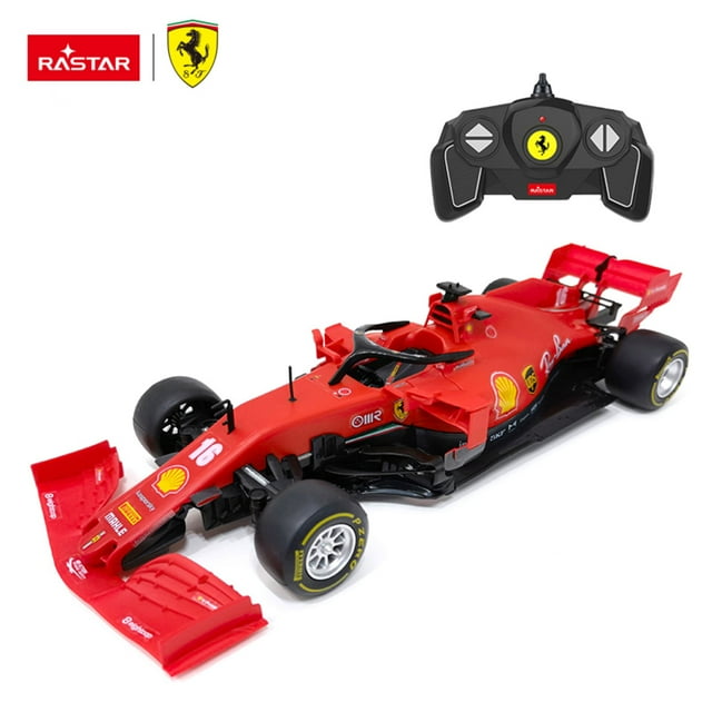Ferrari SF1000 F1 DIY RC Car Kit 1:16 Scale Buildable Remote Control Car, STEM Assembly Toy with 2.4GHz for Kids & Adults