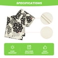 thumbnail image 5 of Sm:)e Gray/Black Dahlia Floral Pinnata Summer Table Runner 13x72 Inch, Spring Kitchen Dining Table Decoration for Home Party Decor, 5 of 6