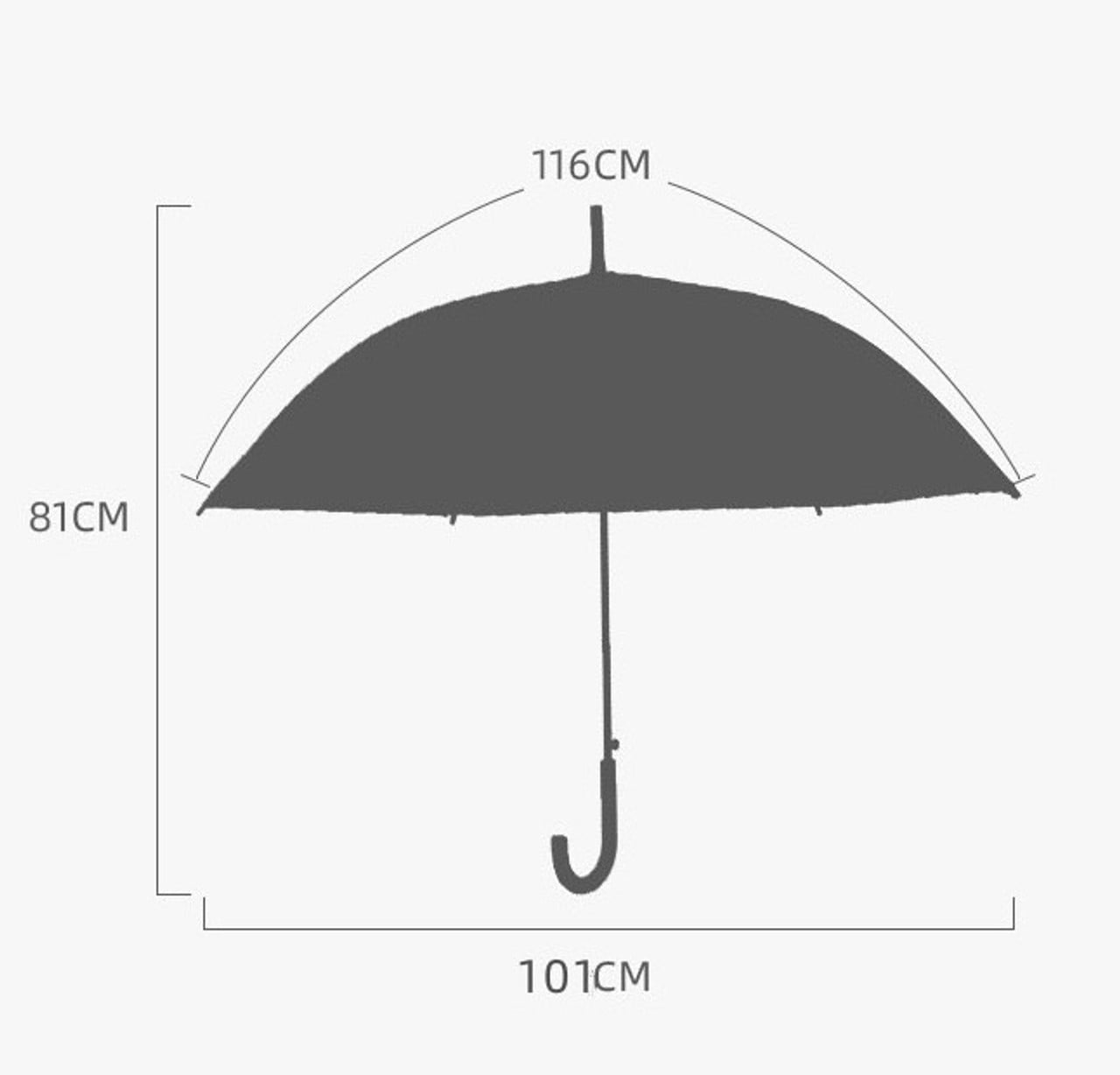 Cute Sanrio Umbrella Kawaii Kuromi Melody Cinnamon Roll Pochacco Transparent Clear Umbrella