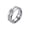 Silver, variant on PAMTIER Unisex Stainless Steel Brushed Finish CZ Wedding Band Engagement Promise Couple Ring Minimalist Daily Jewelry Brithday Christmas Gift for He Her