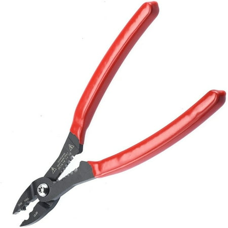 

Compact 4-In-1 Multi-Purpose Wire Service Tool Gripper Cutter Stripper Crimper Electrician Pliers