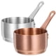 thumbnail image 1 of 2 piezas de cacerola de acero inoxidable, recipiente para salsa de cocina, recipiente para salsa, 1 of 5