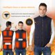 thumbnail image 2 of Chaqueta De Chaleco Con Calefacción Para Hombres Electrices Coabres Comer Comportadores Top Washable Sweethay HA046269-01, 2 of 6