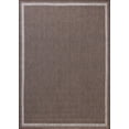 thumbnail image 2 of Indoor Outdoor Rug 8x10, Reversible, Loloi Easton Dove / Coffee (7'10" x 10'), 2 of 7
