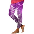 thumbnail image 6 of Hueook Warm Leggings for Women Womens Christmas Fashion Printed Leggings Yoga Casual Pants Leggings Multicolor XL, 6 of 6