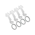 thumbnail image 4 of Desbloquear carros de compras Abrebotellas Desbloqueador de carros Resistente al desgaste Almacenamiento fácil Duradero Práctico para viajes Picnic Macarena Llave del carrito de compras, 4 of 8