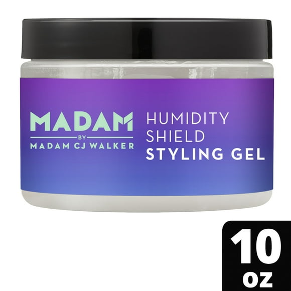 MCJW Styling Hair Gel Flexible Hold Humidity Resistant Paraben and Silicone Free for Curly Hair 10oz