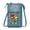 Blue, variant on Stylish Women Small Crossbody Star Print Crossbody Bag Multi Card Slots Daily Gift