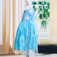 thumbnail image 3 of SAYOO Petites Filles Flocon de Neige Robe de Performance Princesse à Manches Longues, 3 of 6