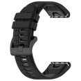 thumbnail image 3 of 22mm Two-Tone Silicone Watch Strap Quick Release High Quality Universal Durable, 3 of 3