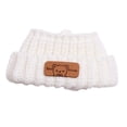 thumbnail image 5 of yotijay 17cm Doll Hat Doll Accessories Pretend Your Own Dolls Cute Doll Hat Doll Knitted Hat for 6.69inch Doll White, 5 of 9