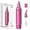 Rose, variant on Nose Hair Trimmer for Women, 2025 Painless USB Rechargeable, IPX7 Waterproof Dual Edge Blades (Rose)