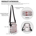 thumbnail image 6 of HELLHERO Coffee Dachshund Shoulder Purse Trendy, Leakproof for Casual Travel, Outdoor Daily Use, 6 of 7