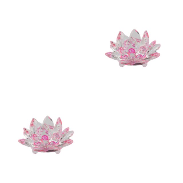 Matsuzay Flor de loto de cristal Cristales Flores Inicio Type2 NO2