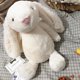 thumbnail image 2 of Conejito de peluche relajante, conejo blanco suave de 40 cm con orejas largas, peluche de Pascua adorable para niños y regalos., 2 of 5