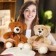 thumbnail image 4 of Peluche con forma de oso de peluche SNOWOLF, 35 cm, para niños, 4 of 7