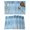 Navy Blue, variant on Grey Placemats Set of 4, Modern Abstract Art Ombre Striped Placemats for Dining Table, Place Mats for Kitchen Tabletop, Waterproof Wipeable Dining Table Mats Set