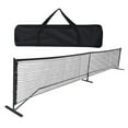 thumbnail image 3 of Red de Pickleball portátil de fácil instalación, marco de metal resistente de 22 pies, con bolsa de almacenamiento, red de malla para interiores y, 3 of 8