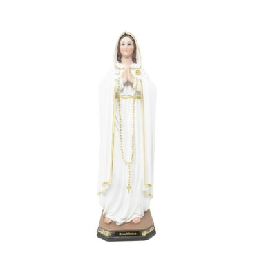 MrcjSales – Mystic Rose Statue | 24 inches | Resin Craftsmanship | Rosa Mistica | Church, Home Decor, Gifts