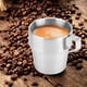 thumbnail image 1 of Tazas de café de Acero inoxidable ANGGREK 4 tazas con portavasos, 1 of 8